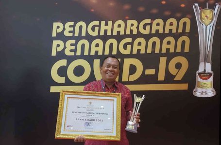 Badung Sukses Raih Penghargaan PPKM Award 2023 Kategori Pengendalian Covid-19 Wilayah Jawa dan Bali