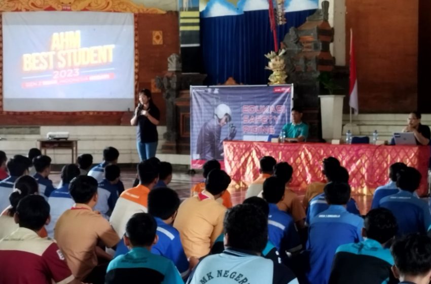  Cari Pelajar Kreatif, Astra Motor Bali RoadShow AHM Best Student 2023 Hingga Wilayah Rural