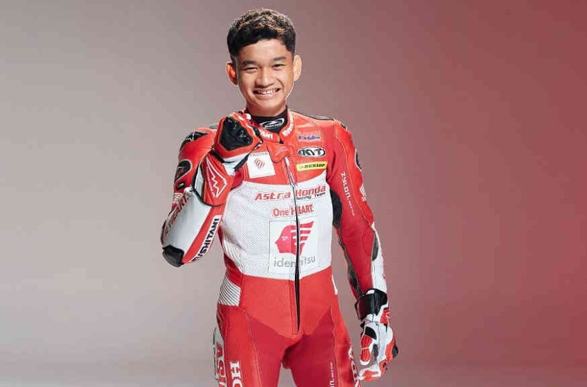  Fadillah Arbi Siap Taklukkan JuniorGP 2023 Bersama Astra Honda Racing Team