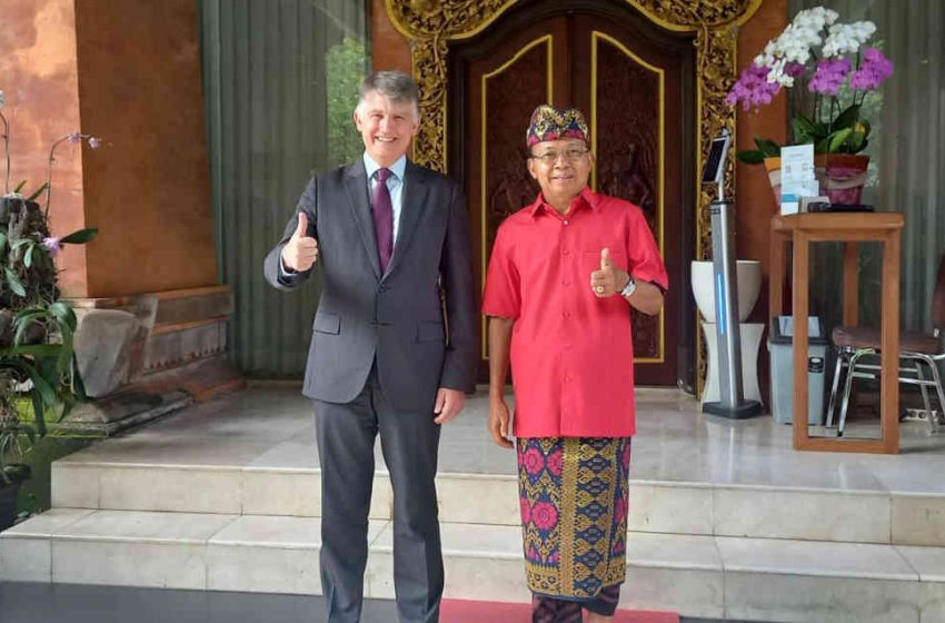 Bertemu Gubernur Bali, Dubes Inggris Owen Jenkins Perkuat Kerjasama Sejumlah Bidang