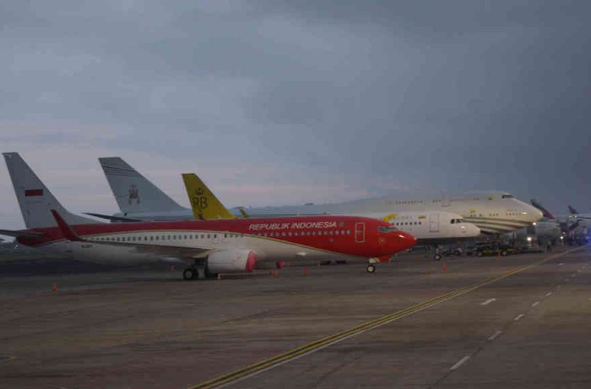  Hanya 8 Kepala Negara Parkir Pesawat di Bandara Ngurah Rai Selama KTT ASEAN