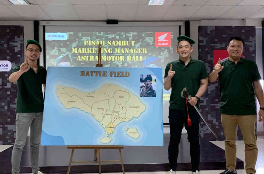  Pisah Sambut, Astra Motor Bali Kenalkan Marketing Manager Baru Dealer Honda Bali