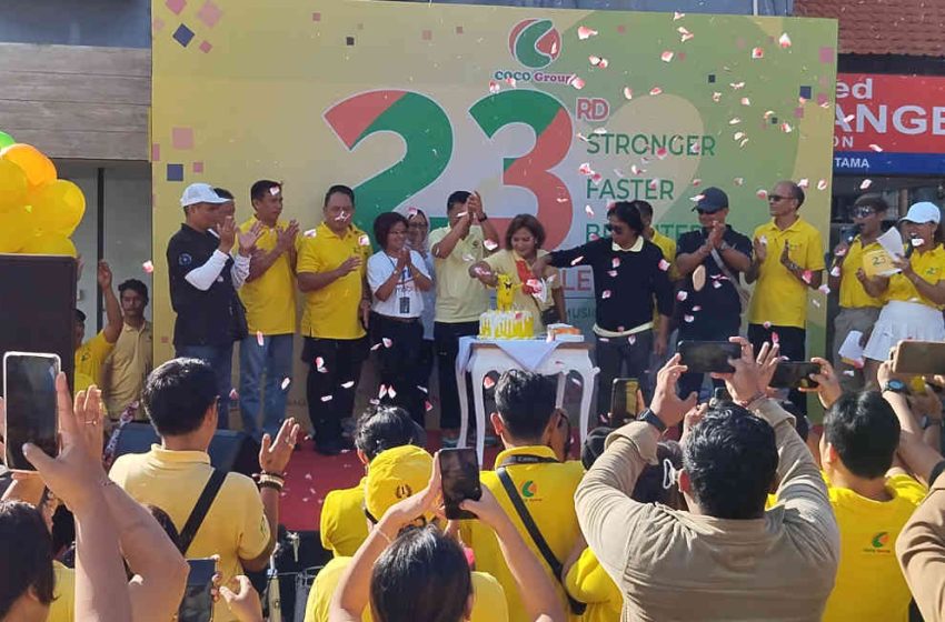  Rayakan HUT ke-23, Coco Group Gaungkan Semangat Stronger, Faster, Brighter