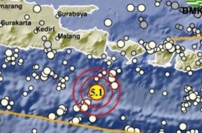  BMKG Catat 22 Gempa Susulan Pascagempabumi Banyuwangi M5.1
