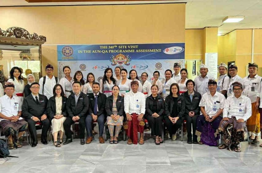  Unud Selenggarakan Closing Ceremony The 340th Site Visit AUN-QA Programme Assessment