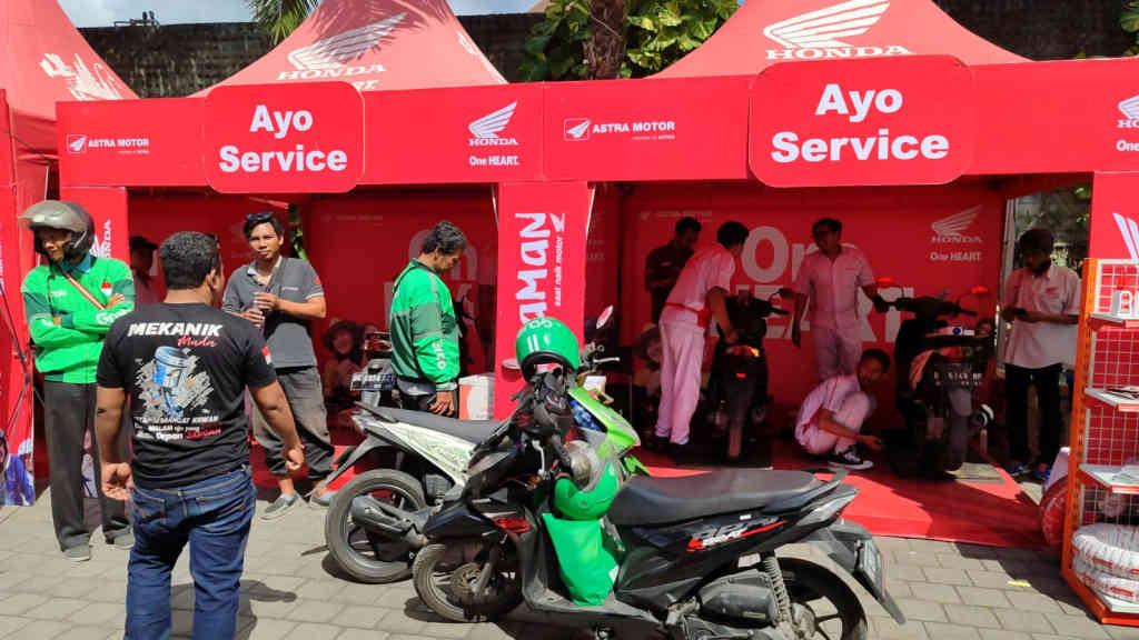 Meriahkan Hajatan Mitra Grab, Astra Motor Bali Berikan Layanan Istimewa ...