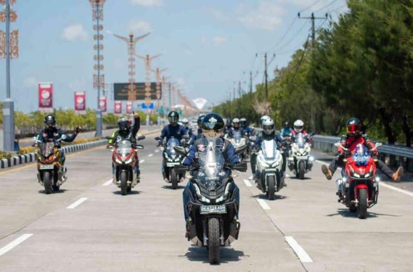  Ratusan Bikers Ikuti Jambore Nasional Honda ADV Indonesia ke-2 di Bali