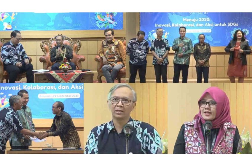  Dari SDGs Talks #3, Kolaborasi, Kontribusi Semua Komponen Diharapkan untuk Mencapai SDGs Tahun 2030