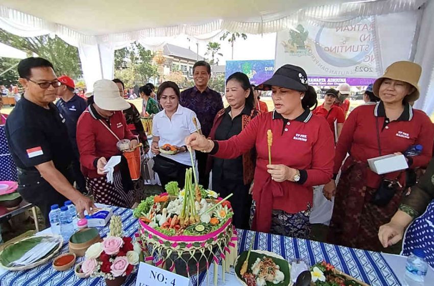  Dinas Perikanan Badung Gelar Lomba Memasak Olahan Ikan Meriahkan HUT Mangupura