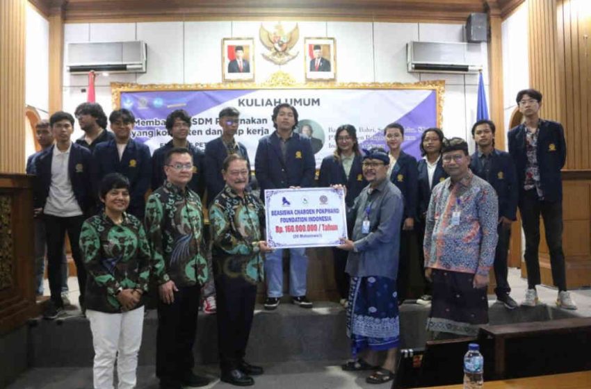  Unud Perpanjang Kerjasama dengan Charoen Pokphand Foundation Indonesia