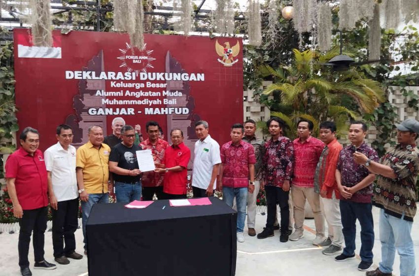  Sekjen PDI Perjuangan, Hadiri Deklarasi Dukungan AAM Muhammadiyah Bali kepada Ganjar Pranowo-Mahfud MD