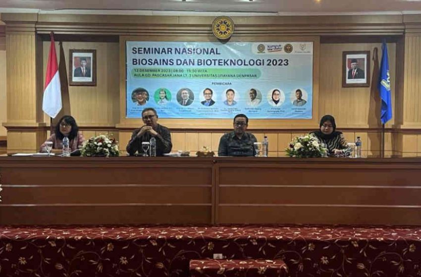  FP Unud Selenggarakan Seminar Nasional Biosains dan Bioteknologi 2023