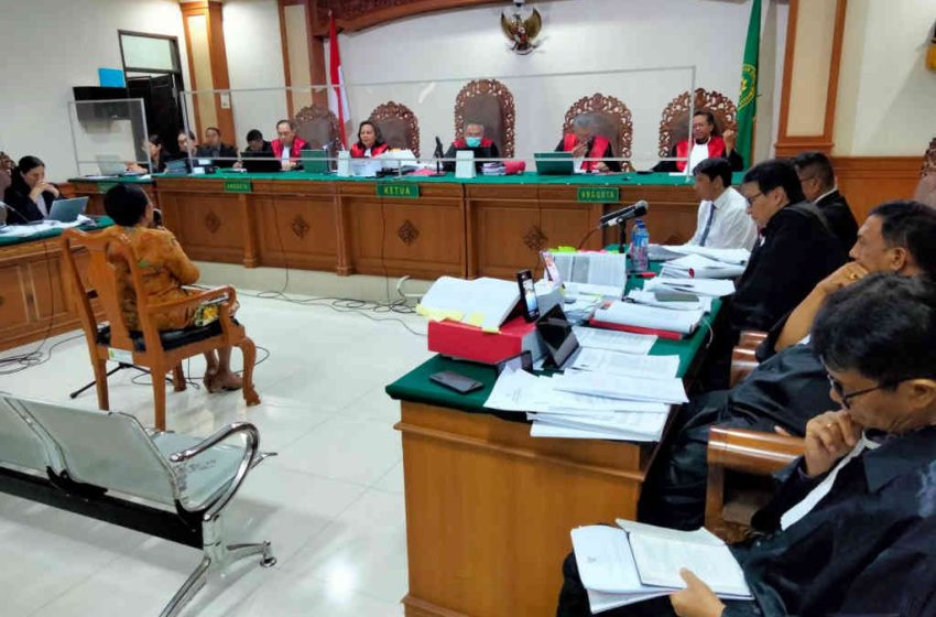  Sidang SPI Unud, Terungkap Satu Perak Pun Tak Ada Uang Masuk ke Kantong Terdakwa Prof. Antara