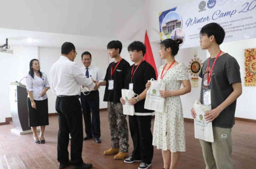  Winter Camp Kantor Urusan Internasional Unud Diikuti 53 Peserta dari 4 Universitas di China