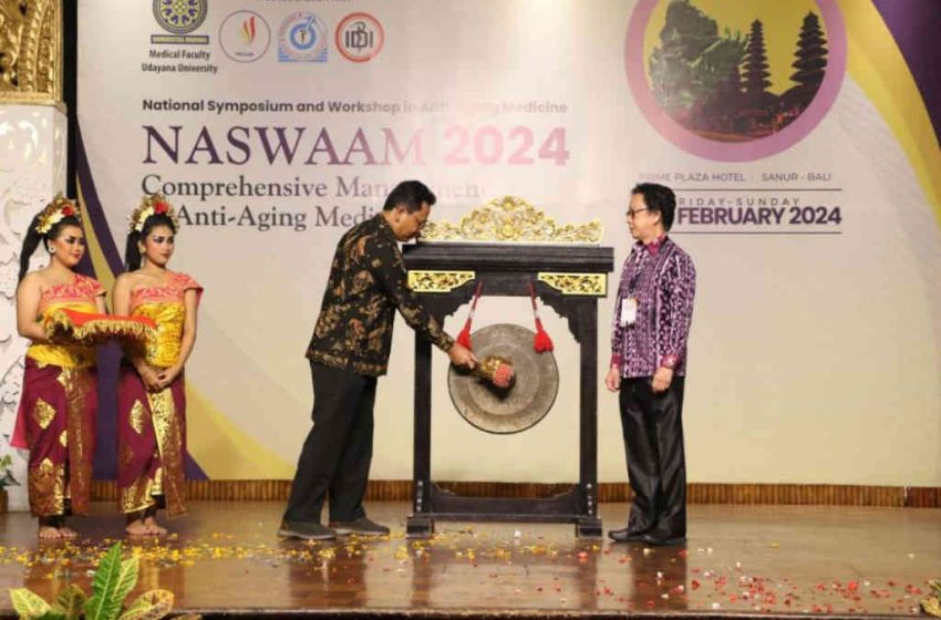  FK Unud Berkolaborasi dengan INCAAM, PERSANDI dan IDI Kembali Gelar National Symposium and Workshop in Anti-Aging Medicine