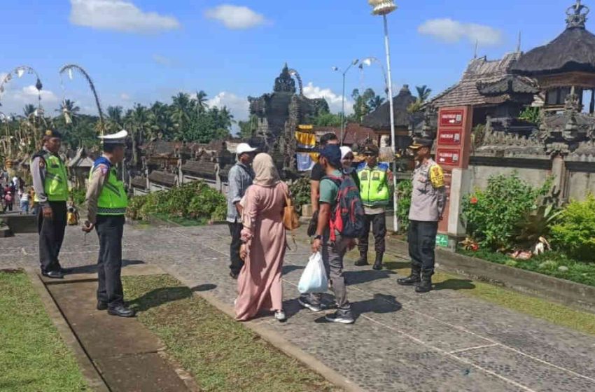  Kunjungan ke Objek Desa Wisata Penglipuran Menjadi Atensi Polres Bangli