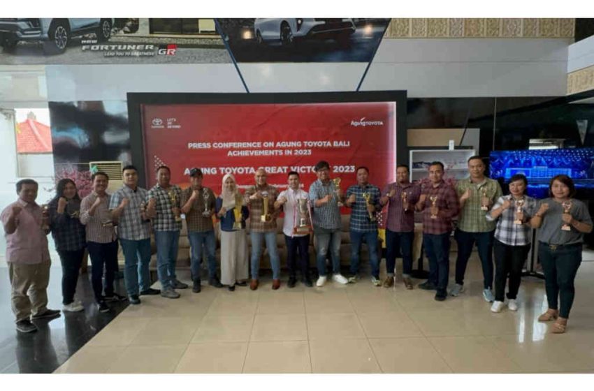  Agung Toyota Bali Sukses Borong Penghargaan di Ajang “Toyota Dealer People Awards 2024”