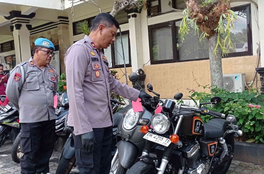  Sindikat Curanmor 15 TKP Diringkus Polres Tabanan 