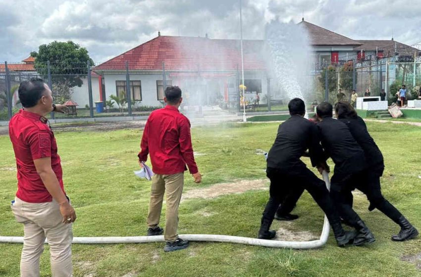  Pasca Kebakaran, Lapas Kerobokan Perkuat Mitigasi dan Uji Kelayakan APAR