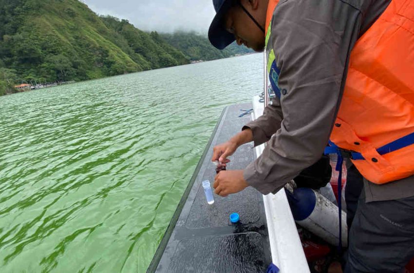  Jelang WWF ke-10, Korea-Indonesia MTCRC Lakukan Survei Kualitas Air Danau Batur