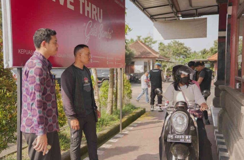  Unit Pemberantasan Pungutan Liar Kabupaten Badung, Lakukan Pengawasan Pelayanan Publik di Kantor Samsat