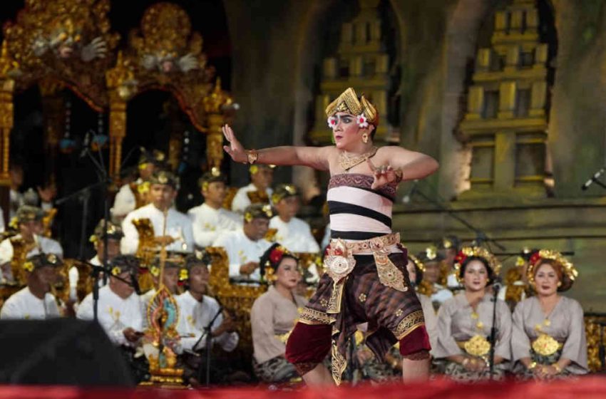  Bawa Empat Karya, Sekaa Gong Legendaris “Kerthi Budaya” Kembali Meriahkan PKB ke-46