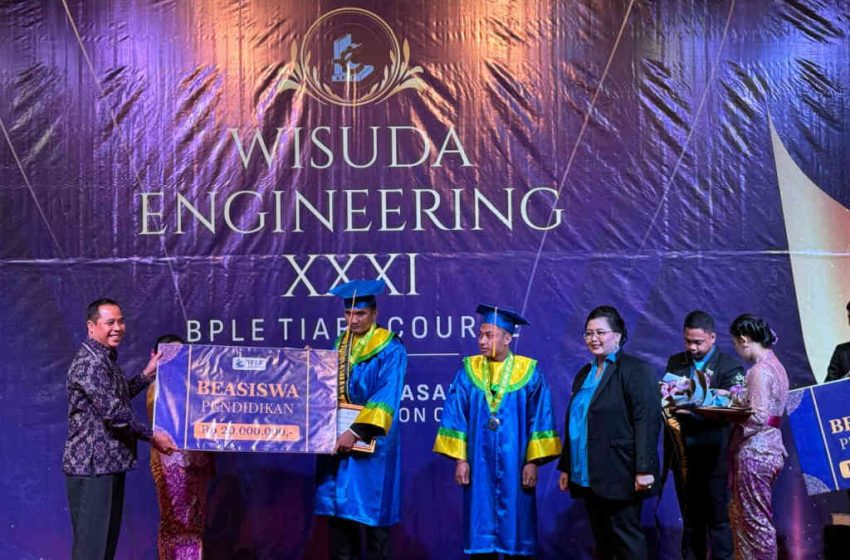  Membanggakan, 98 Persen Lulusan BPLE Tiara Course Sudah Terserap di Dunia Kerja Sebelum Wisuda