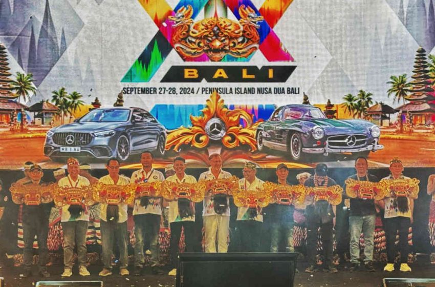  Perayaan Spektakuler Dimulai, Jamnas XIX Mercedes-Benz Club Indonesia Resmi Dibuka