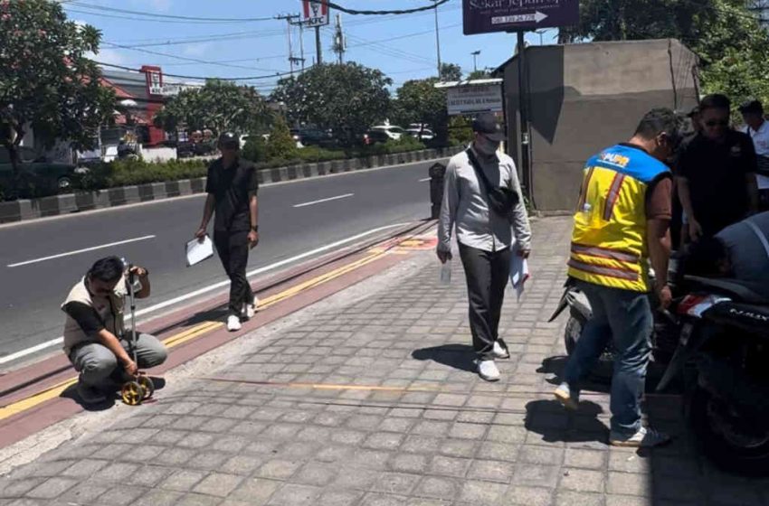  Tentukan Batas Kepemilikan Lahan Terdampak, PUPR Lakukan Pengukuran Proyek Pelebaran Jalan Simpang Unud