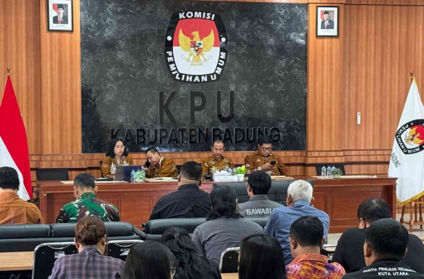  KPU Badung Tetapkan DPT Sebanyak 412.434 Pemilih, Siapkan 2 TPS Lokasi Khusus di Pilkada 2024