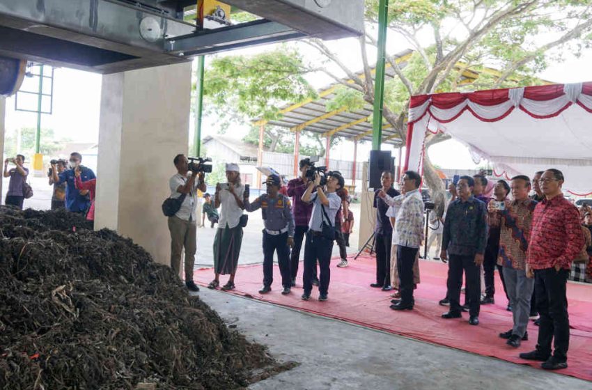  Peresmian Mesin RA-X di TPST Mengwitani, Badung, Solusi Penanganan Sampah Organik