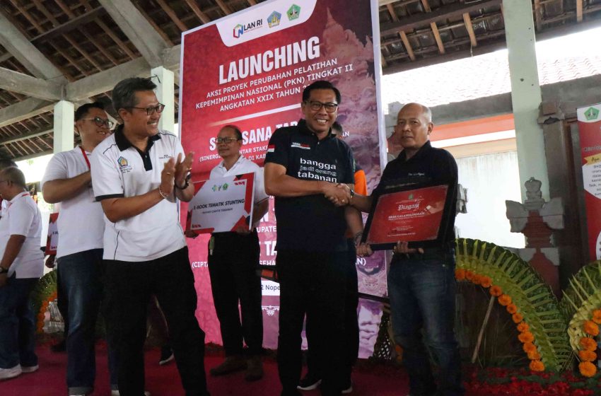  Pemkab Tabanan Launching Inovasi Proyek Perubahan PKN Tingkat II Kabupaten Tabanan 