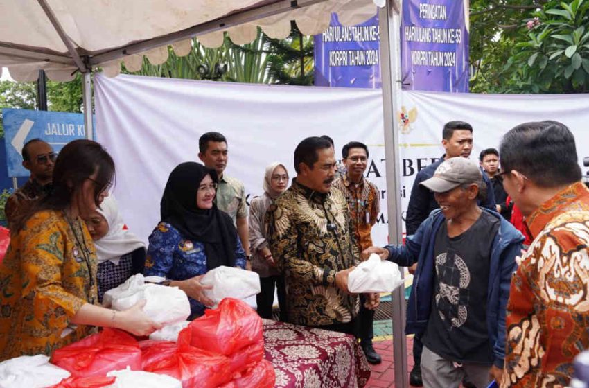  Serentak di Seluruh Indonesia, Kementerian Imigrasi dan Pemasyarakatan Gelar Bakti Sosial