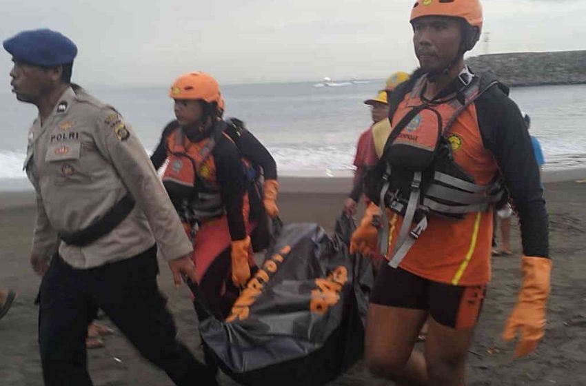  Terseret Arus di Pantai Mertasari, Tubuh Pemancing Ditemukan di Pantai Gumicik Gianyar