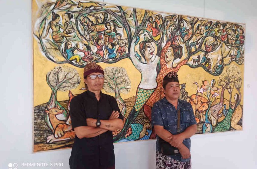  Pameran Bareng, Suastama dan Duatmika Berbagi Kerinduan Masa Kecil di Santrian Art Gallery