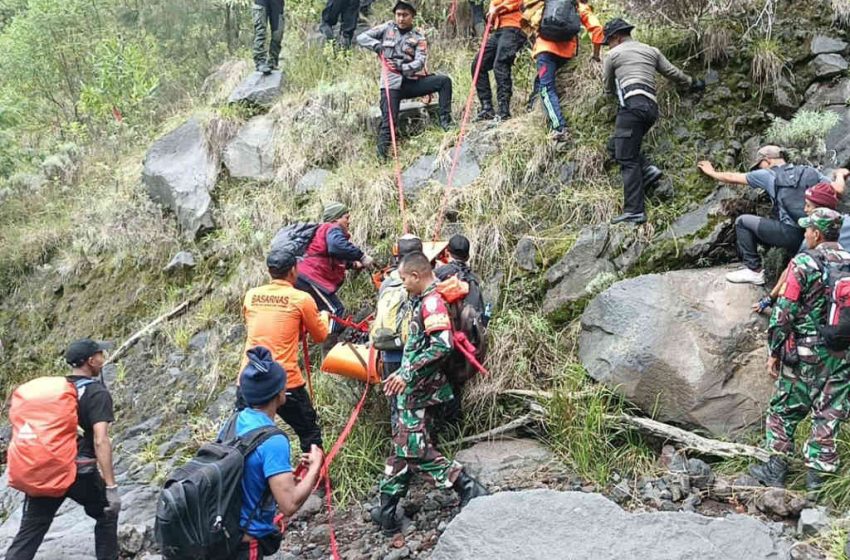  WNA Korsel yang Hilang di Puncak Gunung Agung, Ditemukan Meninggal Dunia di Bawah Jurang