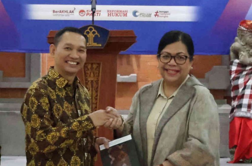  Wahyu Eka Putra Resmi Pimpin Kanwil Kemenkum Bali