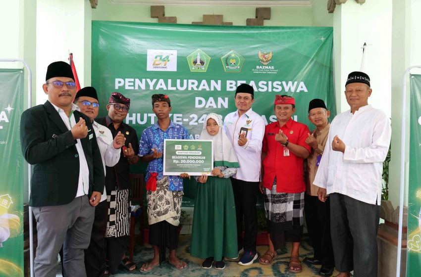  Pemkab Tabanan dan Baznas Bersinergi Dukung Pendidikan Siswa Kurang Mampu