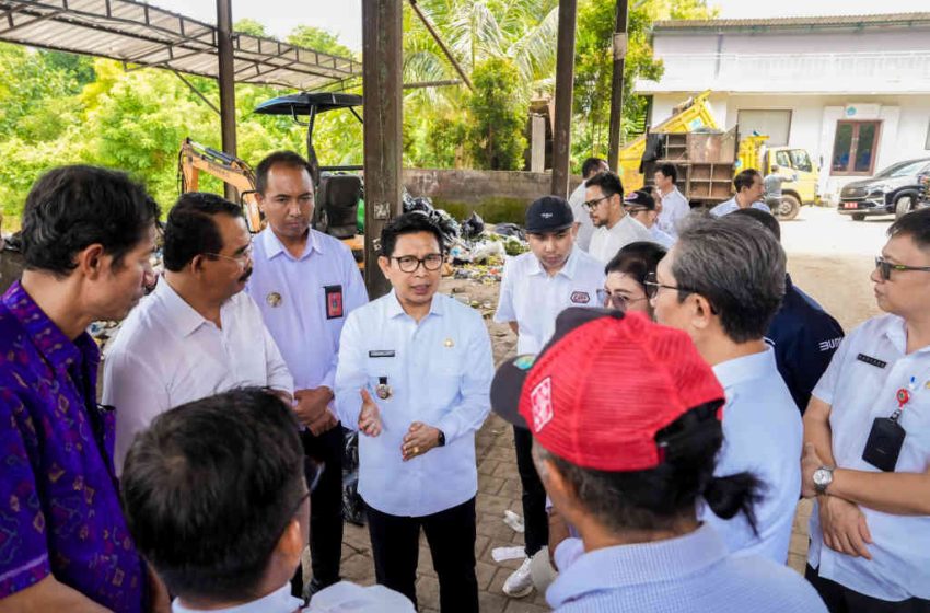  Bupati Adi Arnawa Tinjau 3 Lokasi TPS3R di Wilayah Kuta Selatan dan Kuta