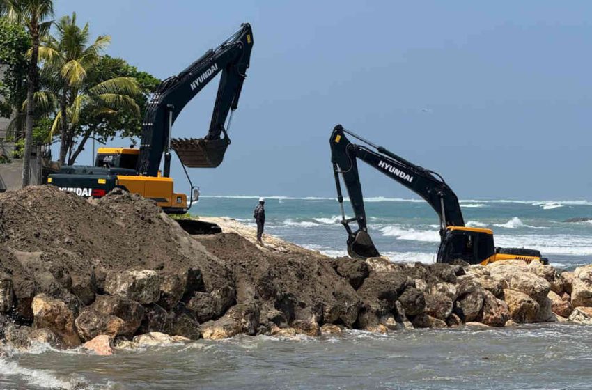  Pembuatan Akses ke Tengah Laut, Awali Pembangunan Breakwater Proyek BBCP Phase II di Kuta