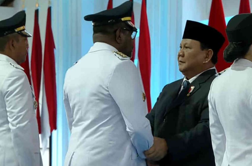  961 Kepala Daerah Resmi Dilantik, Presiden Prabowo Ingatkan Sebagai Abdi Rakyat Harus Membela Kepentingan Rakyat