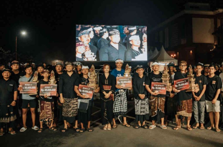 Wabup Bagus Alit Sucipta Tutup Pekan Kebudayaan Daerah Jantra Tradisi Bali dan Lomba Ogoh-ogoh Bhandana Bhuhkala