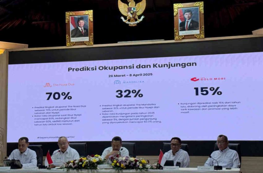 Libur Nyepi dan Lebaran 2025, Okupansi Rata-rata The Nusa Dua Diproyeksi Sebesar 70 Persen