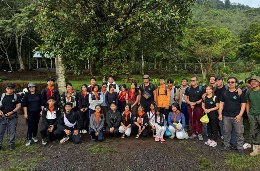  Gelar Aksi Bersih Gunung, Laksana Becik Gandeng Sispala Aksara Mandala Bhakti dan Sispala Wira Satya Mandala