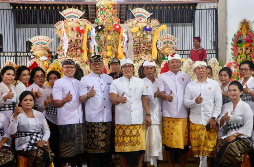  Wagub Giri Prasta Apresiasi Warga Desa Adat Geriana Kangin Lestarikan Adat, Agama, Seni dan Budaya