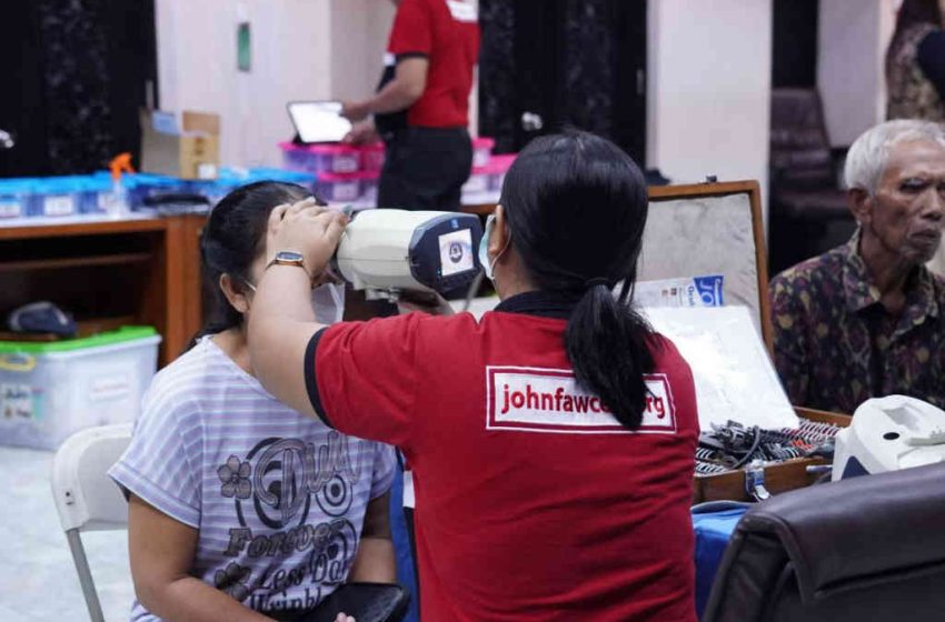ITDC Gandeng John Fawcett Foundation, Gelar Pemeriksaan Mata dan Operasi Katarak Gratis