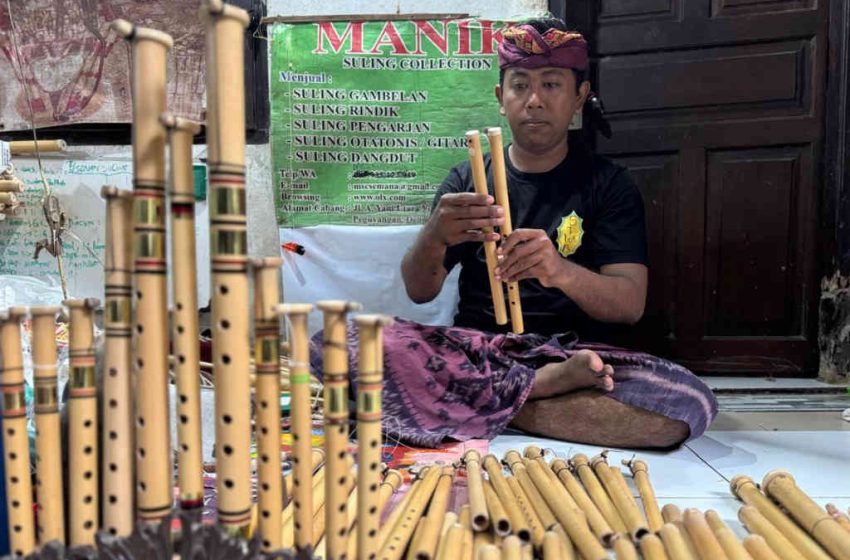 Berawal Dari Belajar Sendiri, Manik Suling Mulai “Tularkan” Bakatnya ke Generasi Muda Demi Menjaga Warisan Budaya