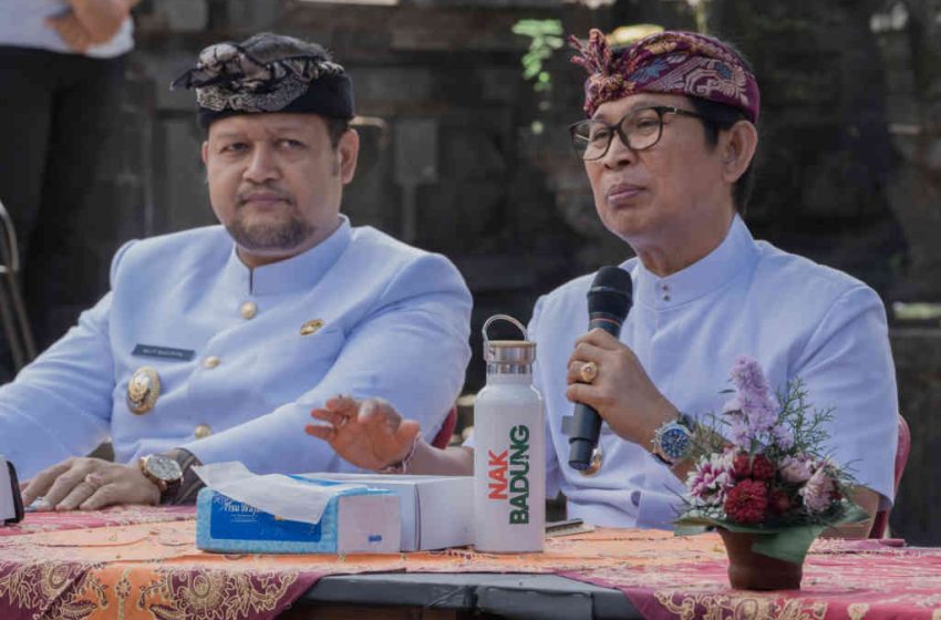  100 Hari kepemimpinan Bupati I Wayan Adi Arnawa dan Wabup Bagus Alit Sucipta
