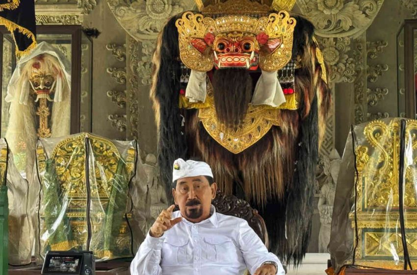 Tanpa Embel-embel Raja, Mantan Bupati Badung Anak Agung Gde Agung Akan Jalani Abhiseka Cokorda