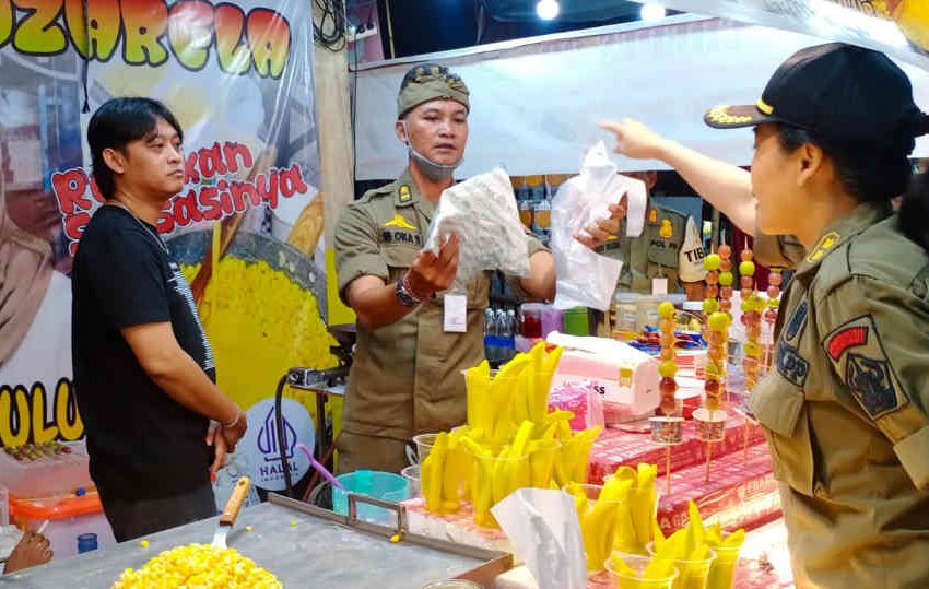  Gunakan Plastik Sekali Pakai,  22 UMKM di Luar Taman Budaya Bali Terjaring Sidak